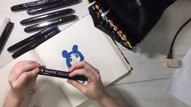 Рисую маркерами Touchfive ХЕЙ, МАЛЫШКА, У ТЕБЯ СЛИШКОМ КЛАССНАЯ СТРИЖКА смотреть онлайн