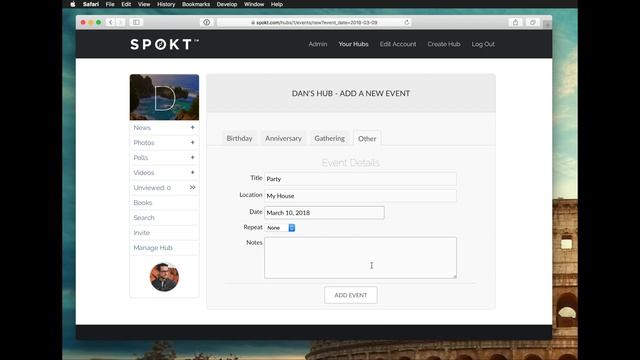 Create Calendar Event смотреть онлайн