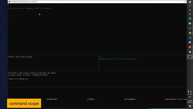 okay azure | az cli interactive in action смотреть онлайн