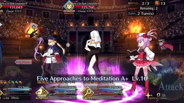 [FGO NA] Grail live - 90+ nodes - 6CE 3T Farming ft Sessyoin Kiara смотреть онлайн