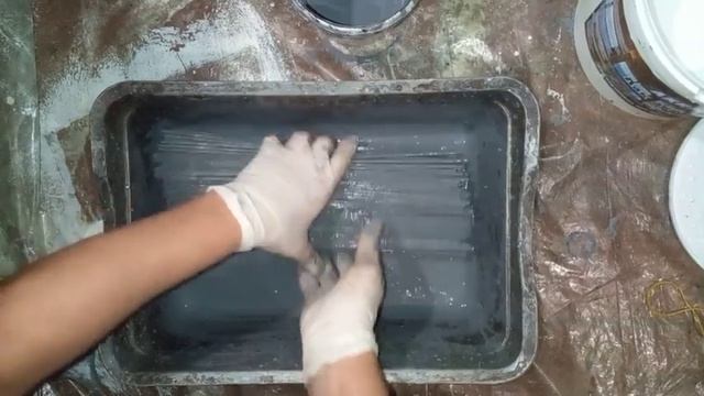 Необычная покраска газетных трубочек. Состаривание или просто ОБШАРПЭ? смотреть онлайн