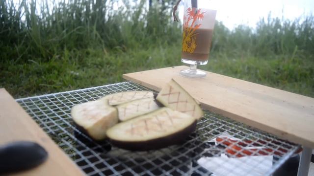 SOLO CAMPING IN THE RAIN, soothing sound of rain (CAMPING ASMR) смотреть онлайн