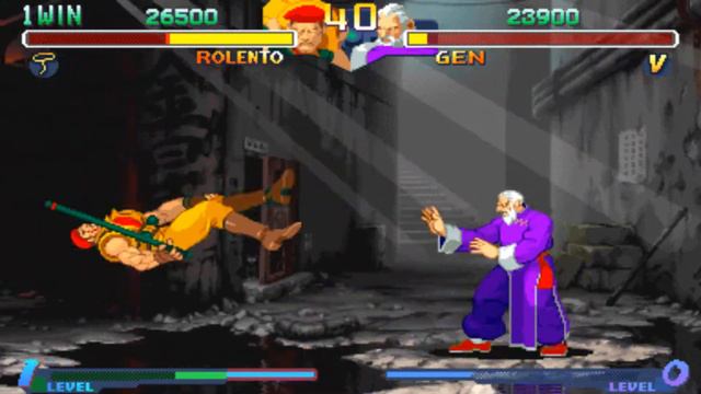 Street Fighter Alpha 2 (MAME) Versus смотреть онлайн