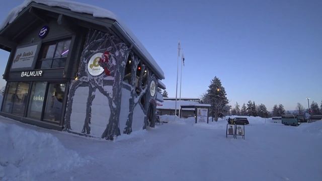 Деревня Санта-Клауса в Рованиеми | Полёт на самолете к северному сиянию | Лапландия смотреть онлайн