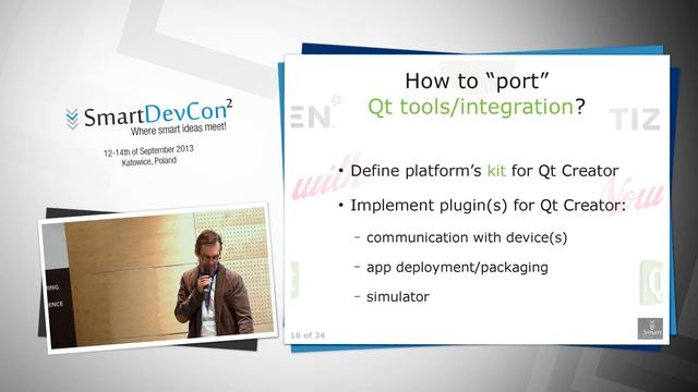 Jarosław Staniek "Porting Qt to a new Smartphone for Fun and Fame", SmartDevCon 2013 смотреть онлайн