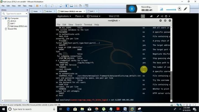 SAP SOAP RFC BRUTE FORCE LOGIN смотреть онлайн