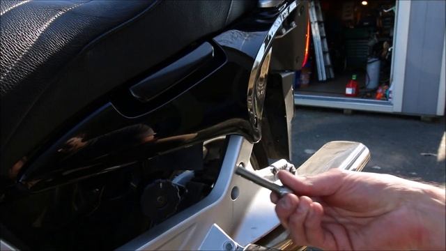 Honda ST1300 Tip Over Bar Installation
