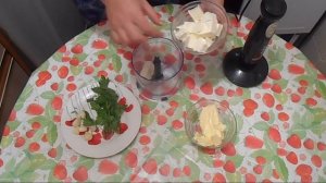 Паштет из брынзы с чесноком.Рецепт приготовления.