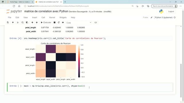Comment construire une belle matrice de corrélation avec Python ? смотреть онлайн