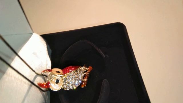 Позолоченный кулон Сова 18K Gold Артикул 737 смотреть онлайн