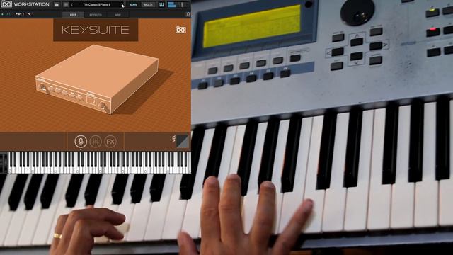 KURZWEIL MICROPIANO for UVI WORKSTATION - REVIEW by TIAGO MALLEN (KEYSUITE) - #vst #uvi смотреть онлайн