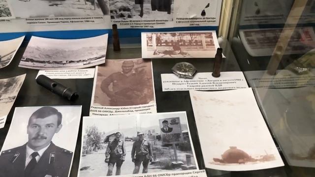 Музей в Одинцово - Экспозиция собранная Ренатом Шафиковым (66 ОМСБр) смотреть онлайн