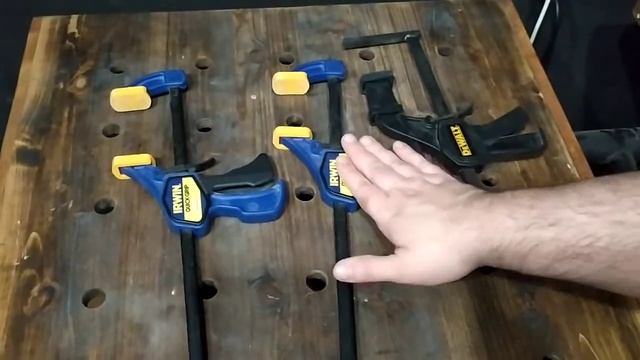 Обзор струбцин STANLEY, Wnew , DeWALT , IRWIN , Kreg, EHOMA, Woodwork смотреть онлайн