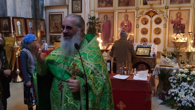 Слово после Таинства Соборования,01.01.2024. Архимандрит Амвросий(Макар) смотреть онлайн