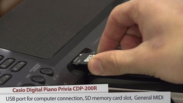 Casio Privia CDP-200 Stage Πιάνο смотреть онлайн