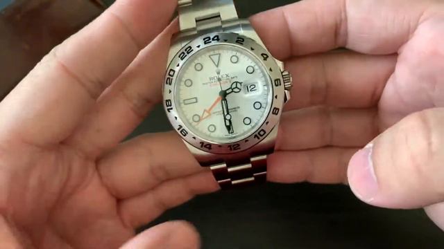 How to find perfect condition Rolex Explorer II Polar Dial смотреть онлайн