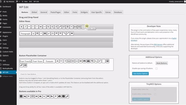 WP Edit - WordPress plugin to Customize the Rich Text Editor смотреть онлайн