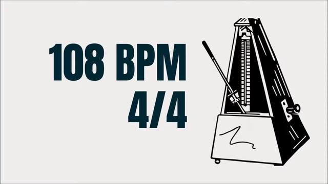 METRONOME - 108 BPM 4/4 смотреть онлайн