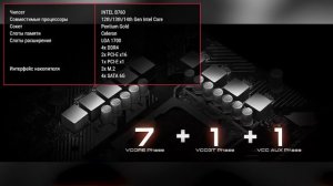 Материнская плата ASRock B760M Pro RS/D4