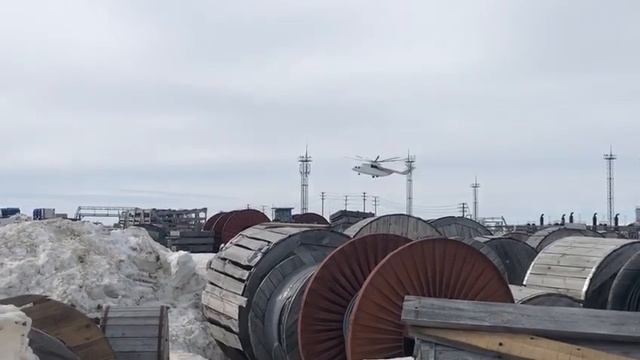 Разбился вертолёт ми-26 (Ямал. м/р русское) смотреть онлайн