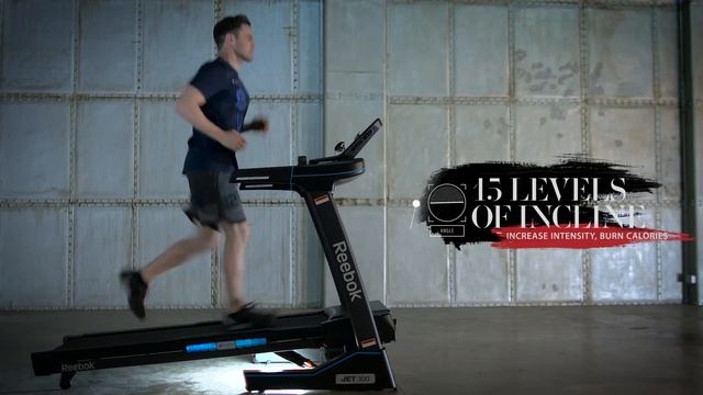 Introducing the Reebok Jet 300 Series Treadmill смотреть онлайн