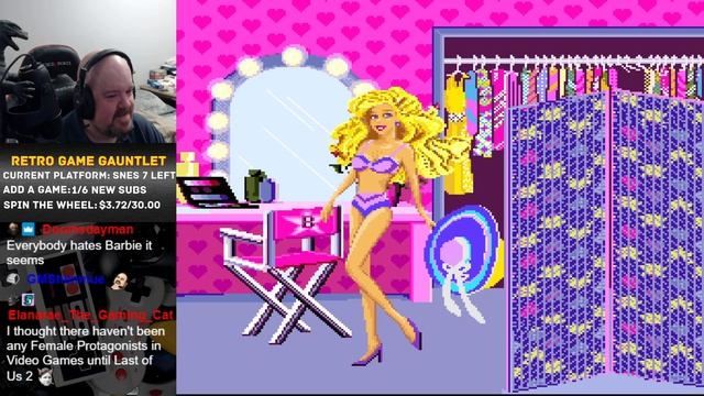 Retro Game Gauntlet: Barbie Super Model (SNES) смотреть онлайн
