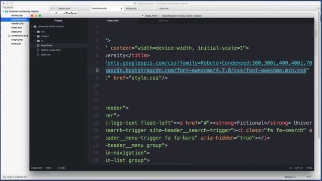 How to Convert Static HTML Template into WordPress Theme смотреть онлайн