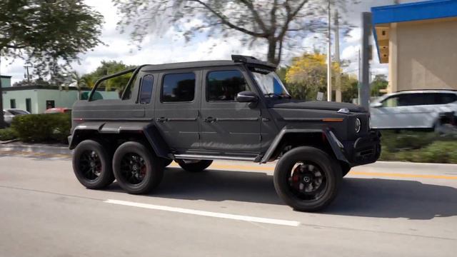 Mercedes G-wagon G63 AMG 6X6 by Apocalypse in Motion смотреть онлайн