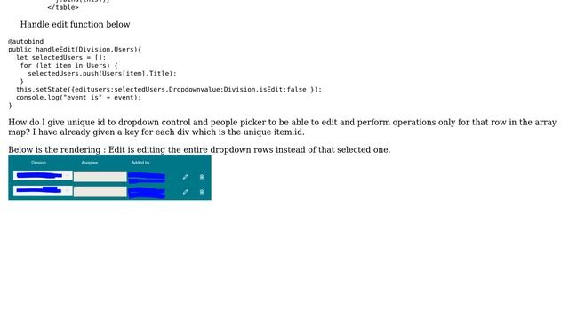 Sharepoint: React List Keys row edit PNPJS dropdown & People Picker смотреть онлайн