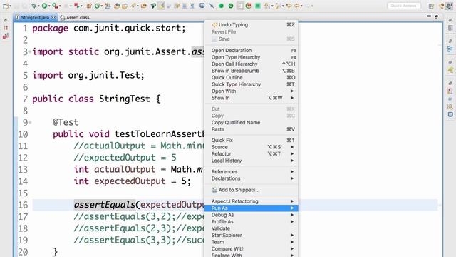 JUnit Quick Start смотреть онлайн