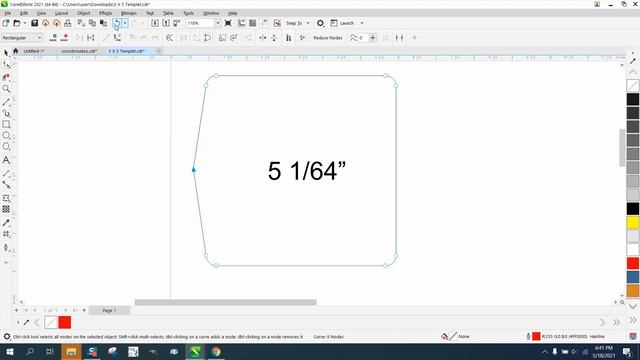 Corel Draw Tips & Tricks Make a NEW starting point on a line and not the corner смотреть онлайн