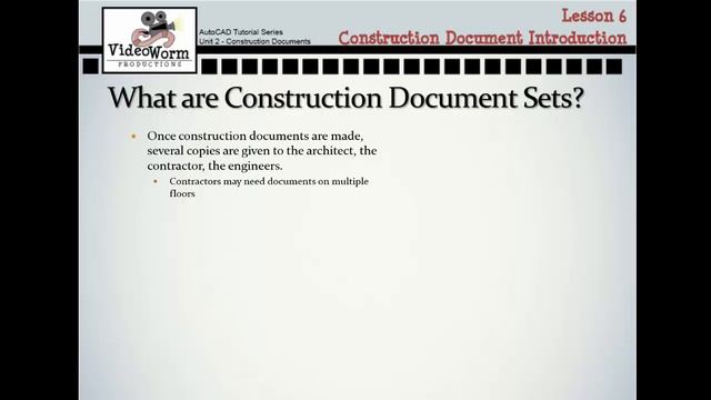 AutoCAD Tutorial Video 16: Construction Document Introduction смотреть онлайн