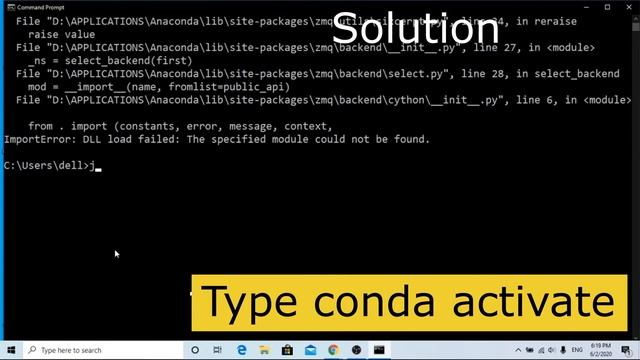 [SOLVED] How to solve ImportError:DLL load failed: The specified module could not be found смотреть онлайн