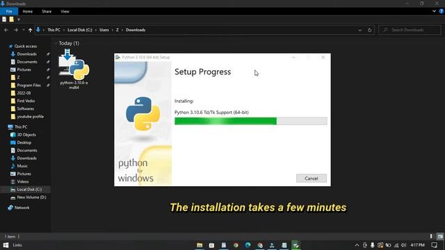 How to install python in windows 10 [2022 Update] @python смотреть онлайн