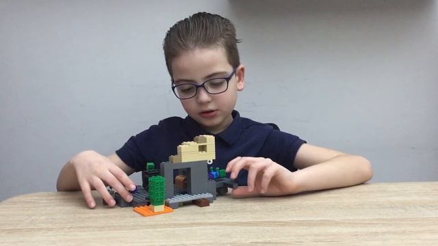 LEGO MINECRAFT СПАВНЕР ЗОМБИ 21119 ОБЗОР + НЕМНОГО ПОИГРАЕМ В ЛЕГО МАЙНКРАФТ смотреть онлайн