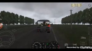 Будни водителя автобуса на автобусе ПАЗик. Модель автобуса ПАЗ-3205