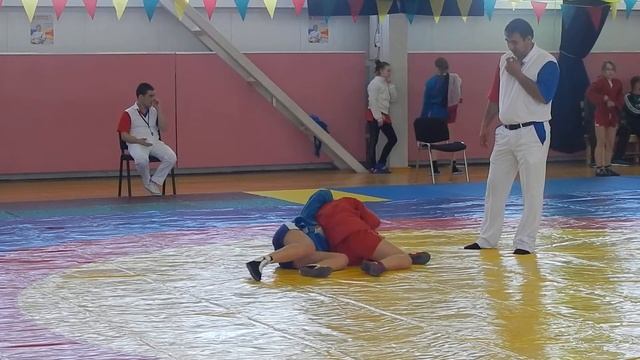 Рагулина Анастасия. Первенство Оренбургской области по самбо. смотреть онлайн