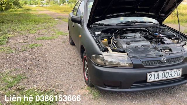 Ô tô giá rẻ 65 triệu mazda 323 độ như siêu xe sơn nhám phanh ABS Túi khí nội thất sport 0386153666