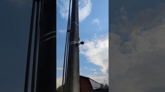 Завершён монтаж системы видеонаблюдения, монтаж под ключ, поставка камер + монтаж #монтаж #москва смотреть онлайн