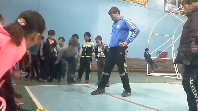 Прыжки с места. ДЮСШ 1 смотреть онлайн