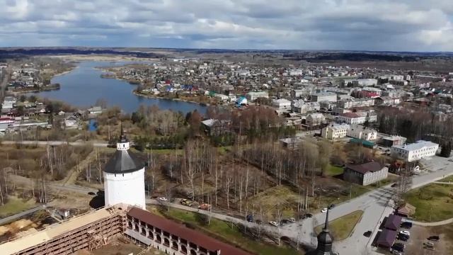 Кирилло-Белозерский монастырь (Вологодская область) за 55 секунд. смотреть онлайн