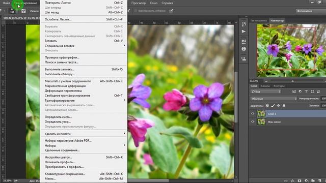 Как с помощью Фотошопа сделать фотографию более красивой. смотреть онлайн
