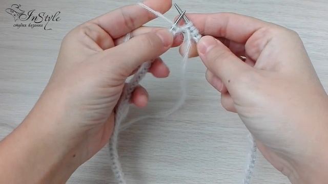 ШАПОЧКА ИЗ МОХЕРА С ДВОЙНЫМ ОТВОРОТОМ ► Мастер-класс ► Спицами смотреть онлайн