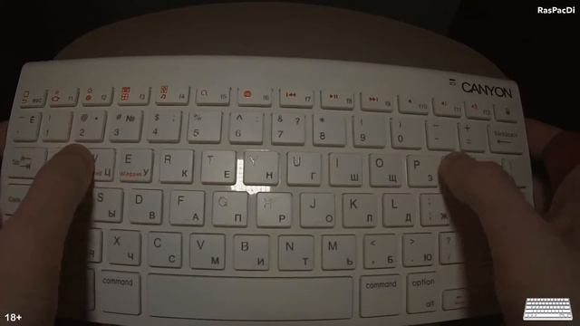Обзор клавиатуры Canyon CNA-BTKB01 смотреть онлайн