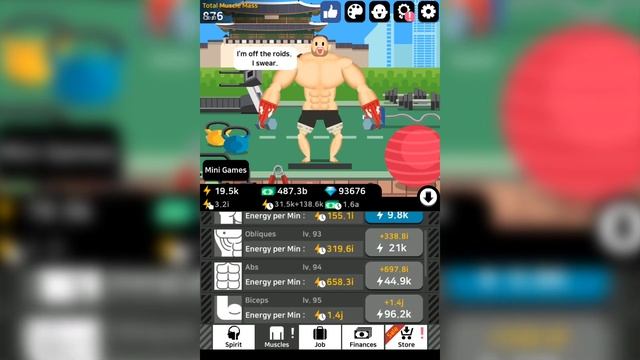 Muscle King Max Level смотреть онлайн