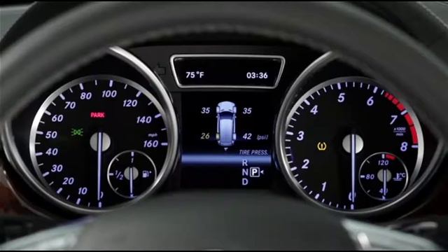 Tire Pressure Check / Tire Pressure Monitor / Mercedes-Benz Tire Pressure