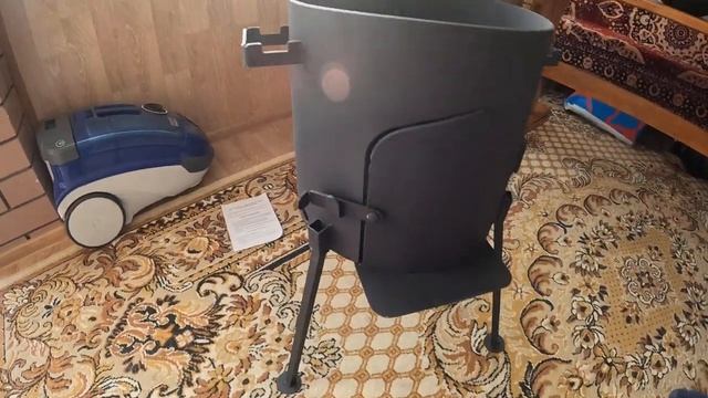 Печь для казана. Распаковка и обзор печи с озона. смотреть онлайн
