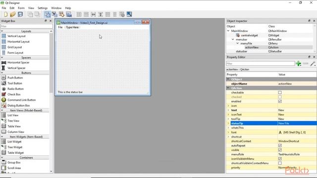video3 3 Converting Designer UI Code to Python Code смотреть онлайн