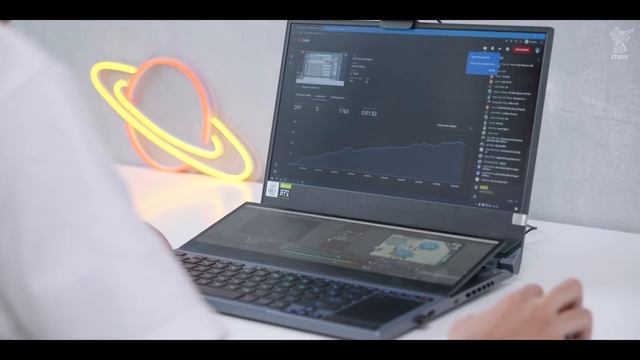 Laptop gaming 80 triệu 2 màn hình: Asus Zephyrus Duo 15 смотреть онлайн
