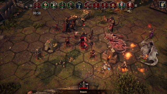 Пример PvP битвы в Disciples: Liberation! смотреть онлайн